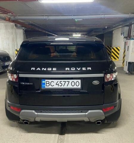 Чорний Ленд Ровер Рендж Ровер Евок, об'ємом двигуна 2 л та пробігом 186 тис. км за 16500 $, фото 4 на Automoto.ua