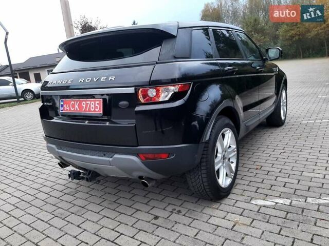 Ленд Ровер Рендж Ровер Эвок 2013 в Львове на Automoto.ua Черный Ленд Ровер Рендж Ровер Эвок, объемом двигателя 2 л и пробегом 120 тыс. км за 15300 $, фото 10 на Automoto.ua