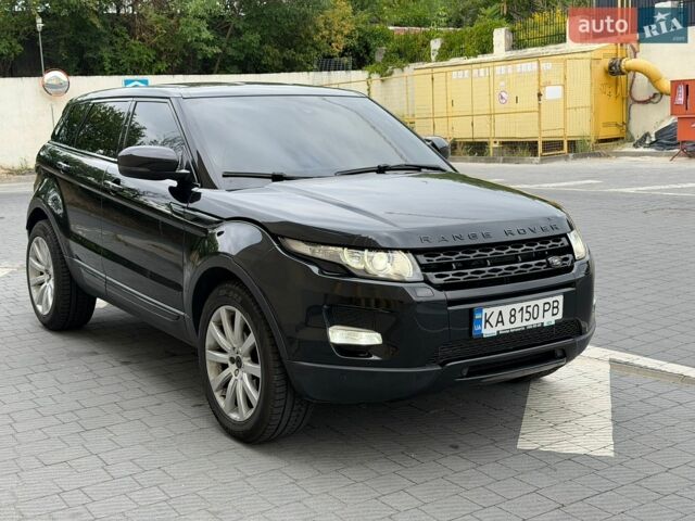 Чорний Ленд Ровер Рендж Ровер Евок, об'ємом двигуна 2.2 л та пробігом 228 тис. км за 17950 $, фото 8 на Automoto.ua