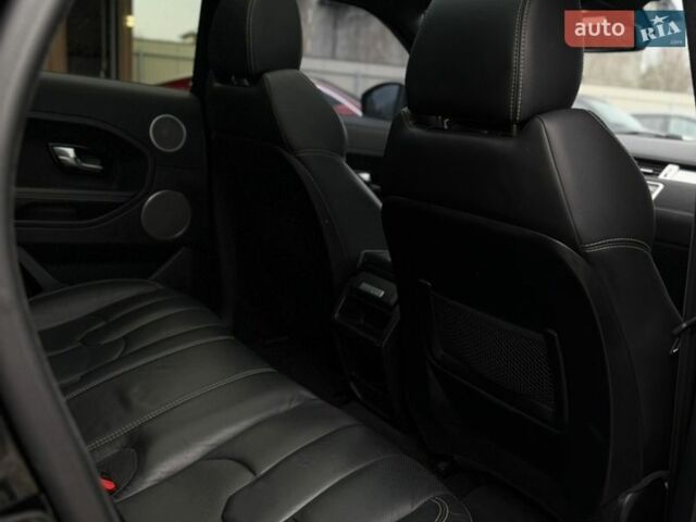 Чорний Ленд Ровер Рендж Ровер Евок, об'ємом двигуна 2.18 л та пробігом 251 тис. км за 14800 $, фото 44 на Automoto.ua