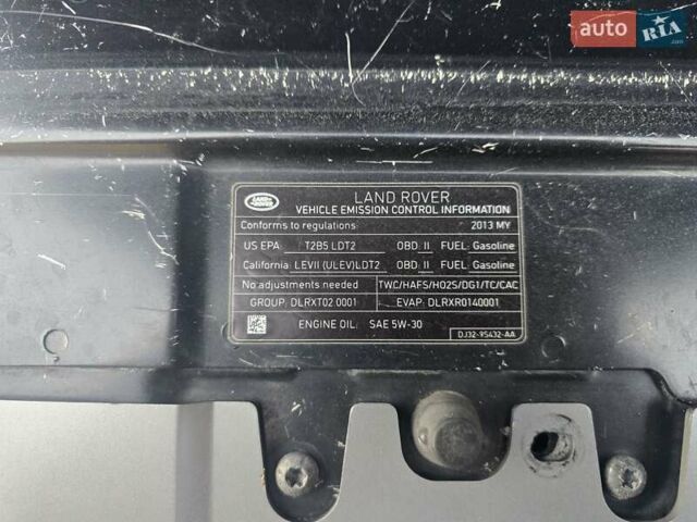 Черный Ленд Ровер Рендж Ровер Эвок, объемом двигателя 2 л и пробегом 286 тыс. км за 14500 $, фото 18 на Automoto.ua