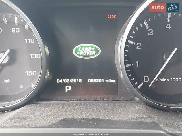 Чорний Ленд Ровер Рендж Ровер Евок, об'ємом двигуна 2 л та пробігом 156 тис. км за 8200 $, фото 6 на Automoto.ua
