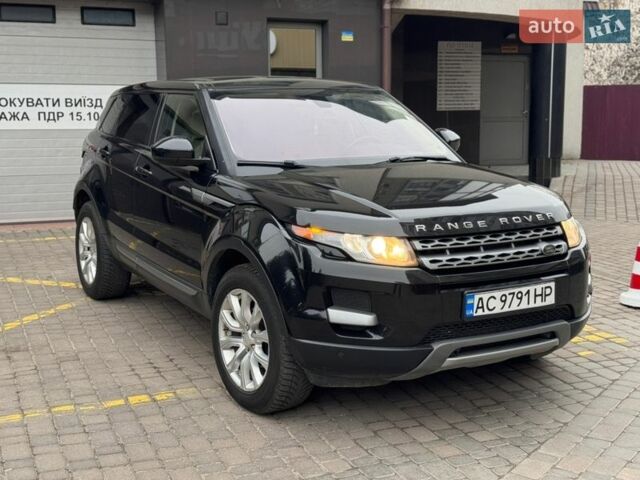 Черный Ленд Ровер Рендж Ровер Эвок, объемом двигателя 2 л и пробегом 255 тыс. км за 11700 $, фото 1 на Automoto.ua