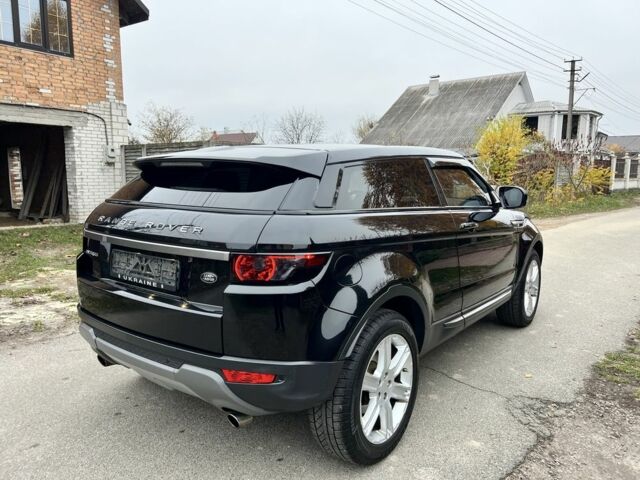 Чорний Ленд Ровер Рендж Ровер Евок, об'ємом двигуна 2 л та пробігом 197 тис. км за 13500 $, фото 2 на Automoto.ua