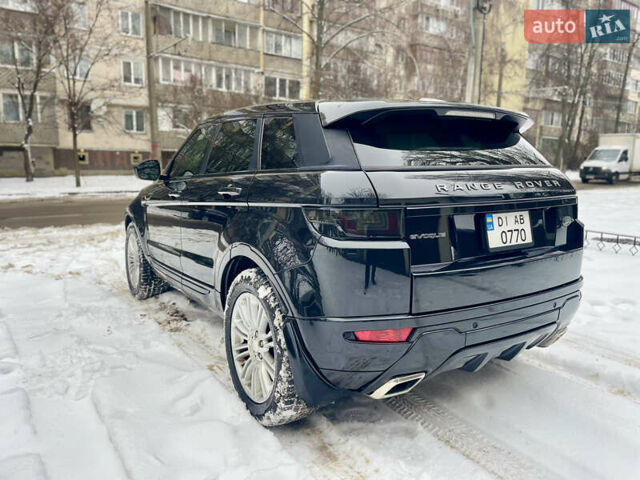 Чорний Ленд Ровер Рендж Ровер Евок, об'ємом двигуна 2 л та пробігом 145 тис. км за 13500 $, фото 12 на Automoto.ua