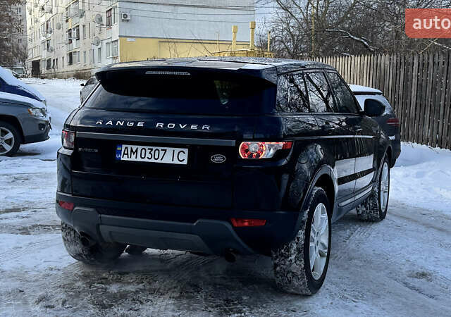 Черный Ленд Ровер Рендж Ровер Эвок, объемом двигателя 2 л и пробегом 210 тыс. км за 13500 $, фото 3 на Automoto.ua