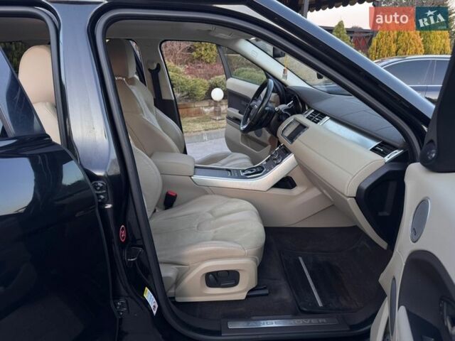 Черный Ленд Ровер Рендж Ровер Эвок, объемом двигателя 2 л и пробегом 255 тыс. км за 12300 $, фото 10 на Automoto.ua