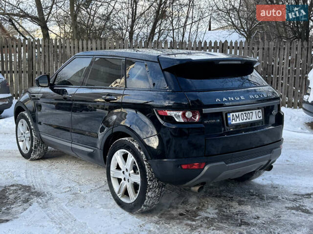 Черный Ленд Ровер Рендж Ровер Эвок, объемом двигателя 2 л и пробегом 210 тыс. км за 13500 $, фото 5 на Automoto.ua