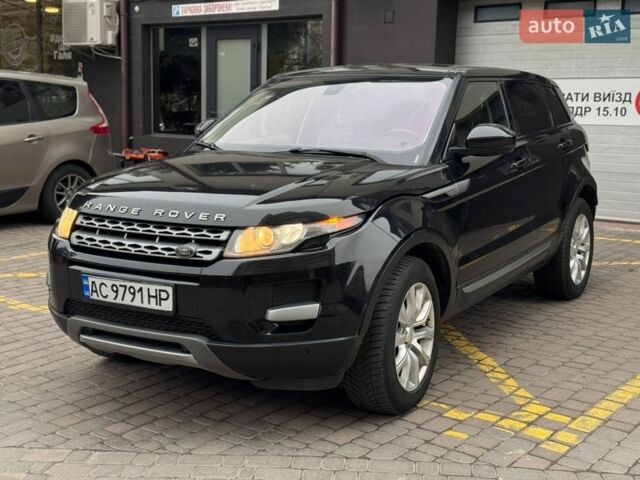 Черный Ленд Ровер Рендж Ровер Эвок, объемом двигателя 2 л и пробегом 255 тыс. км за 11700 $, фото 3 на Automoto.ua