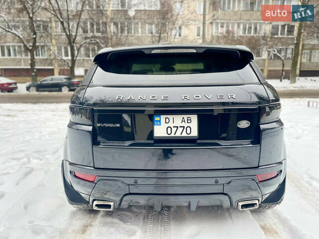 Чорний Ленд Ровер Рендж Ровер Евок, об'ємом двигуна 2 л та пробігом 145 тис. км за 13500 $, фото 10 на Automoto.ua