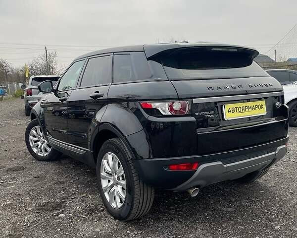 Черный Ленд Ровер Рендж Ровер Эвок, объемом двигателя 2.18 л и пробегом 170 тыс. км за 19990 $, фото 7 на Automoto.ua