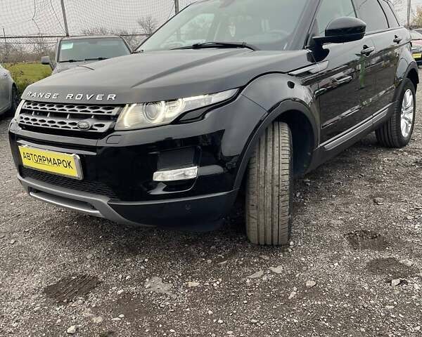 Черный Ленд Ровер Рендж Ровер Эвок, объемом двигателя 2.18 л и пробегом 170 тыс. км за 19990 $, фото 1 на Automoto.ua