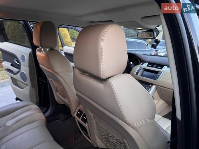 Чорний Ленд Ровер Рендж Ровер Евок, об'ємом двигуна 2 л та пробігом 255 тис. км за 12300 $, фото 25 на Automoto.ua