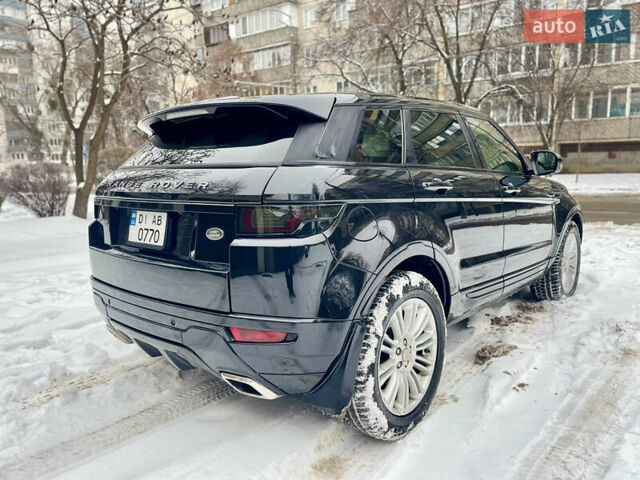 Чорний Ленд Ровер Рендж Ровер Евок, об'ємом двигуна 2 л та пробігом 145 тис. км за 13500 $, фото 7 на Automoto.ua
