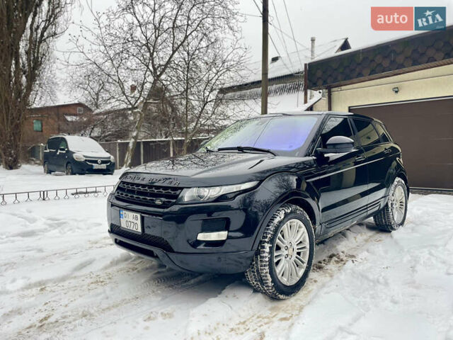 Чорний Ленд Ровер Рендж Ровер Евок, об'ємом двигуна 2 л та пробігом 145 тис. км за 13500 $, фото 1 на Automoto.ua