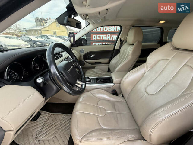 Чорний Ленд Ровер Рендж Ровер Евок, об'ємом двигуна 2.18 л та пробігом 182 тис. км за 18500 $, фото 11 на Automoto.ua