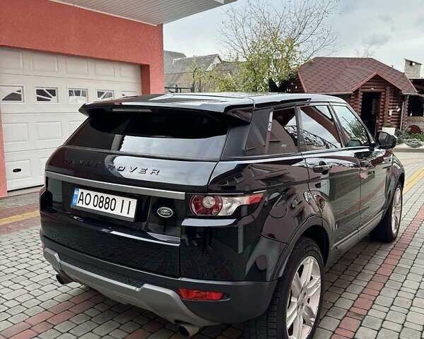 Ленд Ровер Рендж Ровер Эвок 2014 в Тячеве на Automoto.ua Черный Ленд Ровер Рендж Ровер Эвок, объемом двигателя 2 л и пробегом 182 тыс. км за 15500 $, фото 6 на Automoto.ua