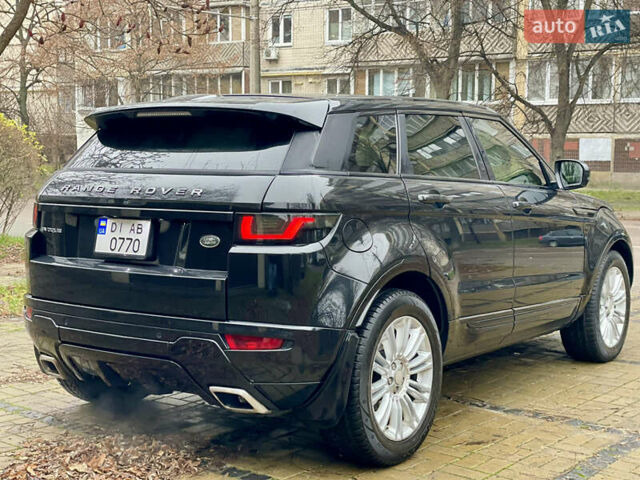 Черный Ленд Ровер Рендж Ровер Эвок, объемом двигателя 2 л и пробегом 145 тыс. км за 13995 $, фото 6 на Automoto.ua