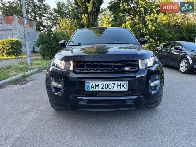 Черный Ленд Ровер Рендж Ровер Эвок, объемом двигателя 2 л и пробегом 185 тыс. км за 14555 $, фото 1 на Automoto.ua