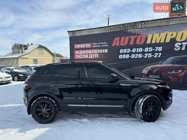 Чорний Ленд Ровер Рендж Ровер Евок, об'ємом двигуна 2.18 л та пробігом 182 тис. км за 18500 $, фото 7 на Automoto.ua