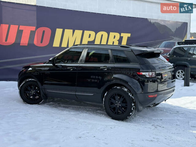 Чорний Ленд Ровер Рендж Ровер Евок, об'ємом двигуна 2.18 л та пробігом 182 тис. км за 18500 $, фото 4 на Automoto.ua