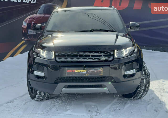 Чорний Ленд Ровер Рендж Ровер Евок, об'ємом двигуна 2.18 л та пробігом 182 тис. км за 18500 $, фото 1 на Automoto.ua