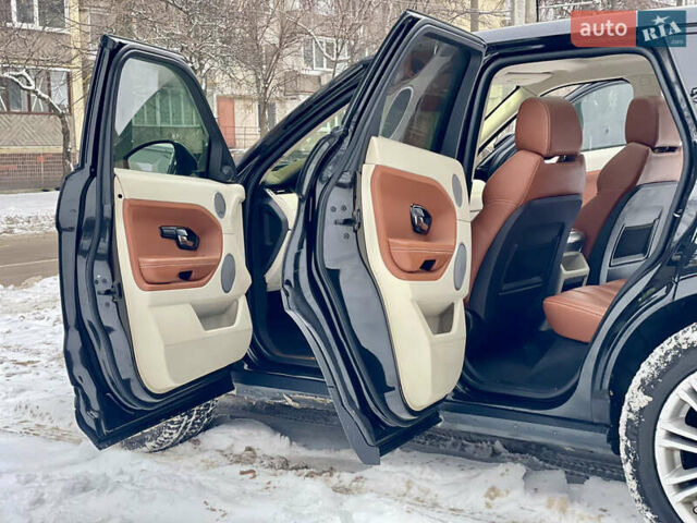 Чорний Ленд Ровер Рендж Ровер Евок, об'ємом двигуна 2 л та пробігом 145 тис. км за 13500 $, фото 36 на Automoto.ua