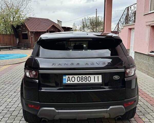 Ленд Ровер Рендж Ровер Эвок 2014 в Тячеве на Automoto.ua Черный Ленд Ровер Рендж Ровер Эвок, объемом двигателя 2 л и пробегом 182 тыс. км за 15500 $, фото 5 на Automoto.ua