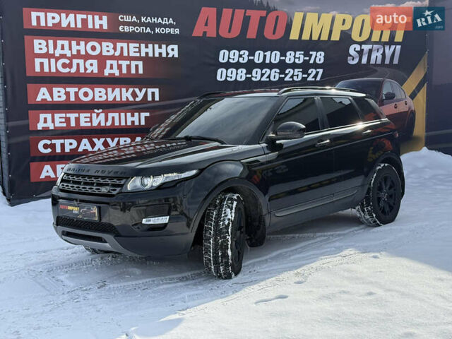 Чорний Ленд Ровер Рендж Ровер Евок, об'ємом двигуна 2.18 л та пробігом 182 тис. км за 18500 $, фото 2 на Automoto.ua