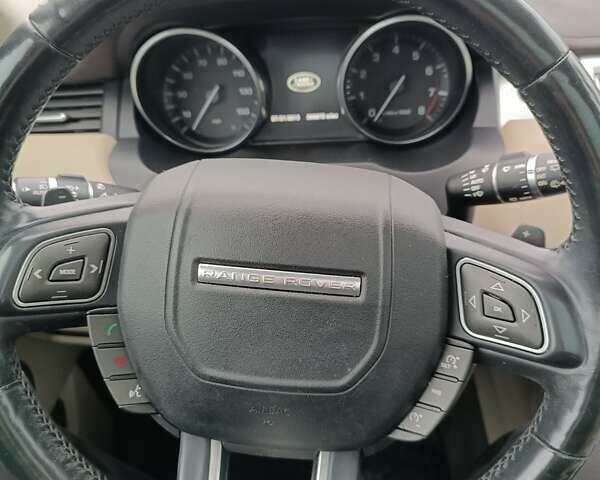 Чорний Ленд Ровер Рендж Ровер Евок, об'ємом двигуна 2 л та пробігом 89 тис. км за 14950 $, фото 4 на Automoto.ua