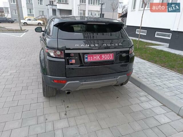 Чорний Ленд Ровер Рендж Ровер Евок, об'ємом двигуна 2 л та пробігом 89 тис. км за 14950 $, фото 19 на Automoto.ua