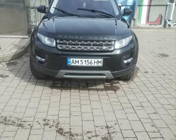 Чорний Ленд Ровер Рендж Ровер Евок, об'ємом двигуна 2 л та пробігом 155 тис. км за 22000 $, фото 2 на Automoto.ua