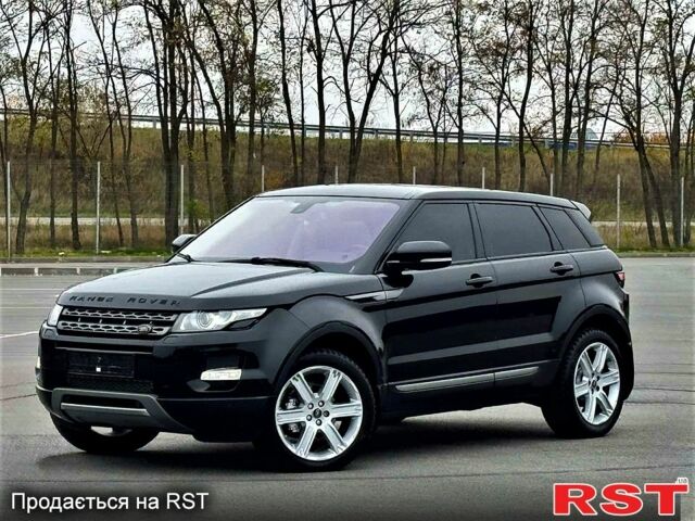 Чорний Ленд Ровер Рендж Ровер Евок, об'ємом двигуна 2 л та пробігом 149 тис. км за 17500 $, фото 1 на Automoto.ua