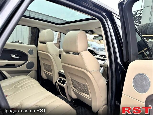 Чорний Ленд Ровер Рендж Ровер Евок, об'ємом двигуна 2 л та пробігом 149 тис. км за 17500 $, фото 10 на Automoto.ua