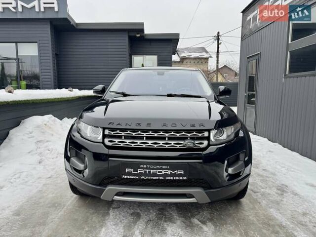 Черный Ленд Ровер Рендж Ровер Эвок, объемом двигателя 2 л и пробегом 143 тыс. км за 18900 $, фото 1 на Automoto.ua