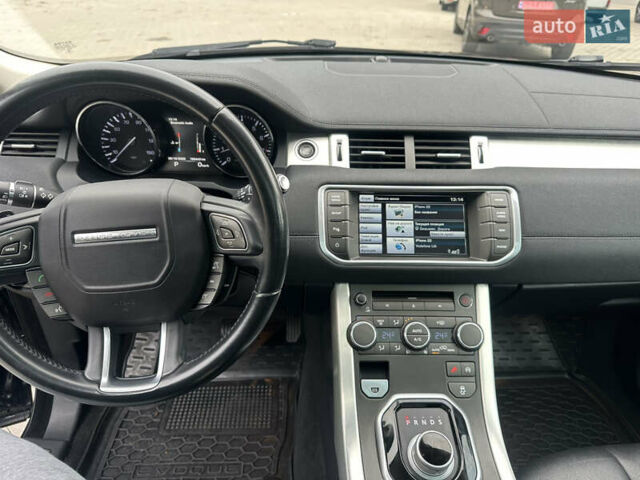 Чорний Ленд Ровер Рендж Ровер Евок, об'ємом двигуна 2 л та пробігом 151 тис. км за 15800 $, фото 13 на Automoto.ua
