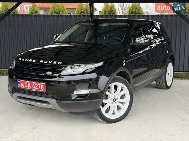 Черный Ленд Ровер Рендж Ровер Эвок, объемом двигателя 2.18 л и пробегом 230 тыс. км за 17750 $, фото 1 на Automoto.ua