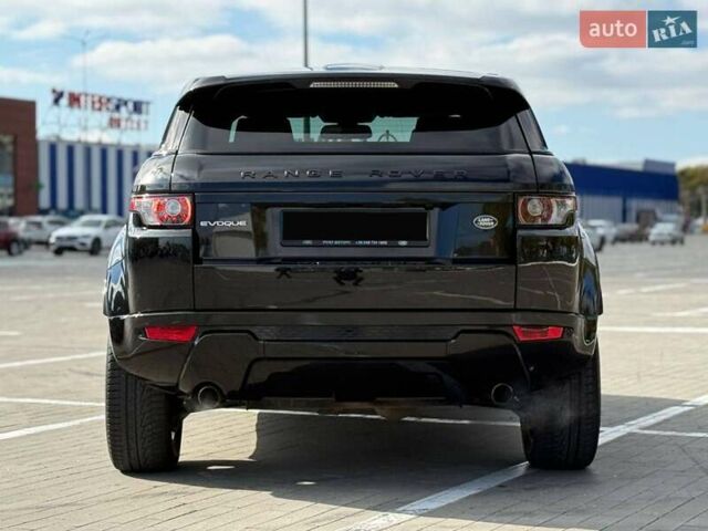 Черный Ленд Ровер Рендж Ровер Эвок, объемом двигателя 2 л и пробегом 111 тыс. км за 20000 $, фото 2 на Automoto.ua