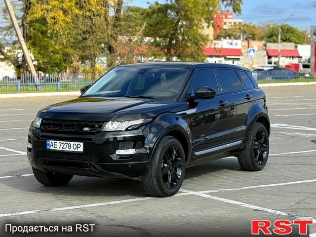 Чорний Ленд Ровер Рендж Ровер Евок, об'ємом двигуна 2 л та пробігом 110 тис. км за 13800 $, фото 1 на Automoto.ua