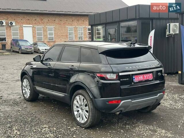 Черный Ленд Ровер Рендж Ровер Эвок, объемом двигателя 2 л и пробегом 169 тыс. км за 13900 $, фото 3 на Automoto.ua