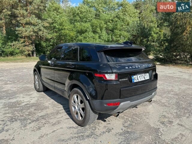 Черный Ленд Ровер Рендж Ровер Эвок, объемом двигателя 2 л и пробегом 220 тыс. км за 14600 $, фото 2 на Automoto.ua