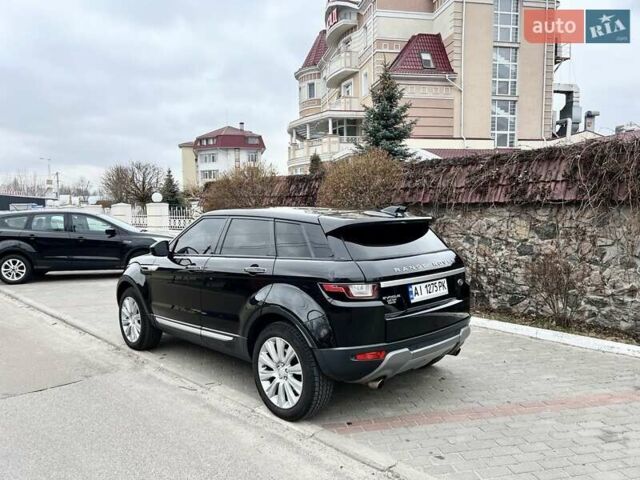 Чорний Ленд Ровер Рендж Ровер Евок, об'ємом двигуна 2 л та пробігом 134 тис. км за 20900 $, фото 15 на Automoto.ua