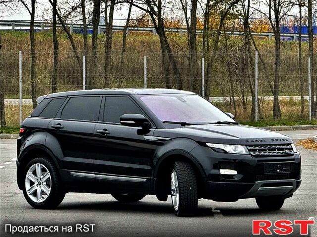 Чорний Ленд Ровер Рендж Ровер Евок, об'ємом двигуна 2 л та пробігом 149 тис. км за 17500 $, фото 5 на Automoto.ua