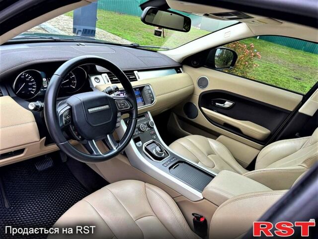 Чорний Ленд Ровер Рендж Ровер Евок, об'ємом двигуна 2 л та пробігом 117 тис. км за 17500 $, фото 5 на Automoto.ua