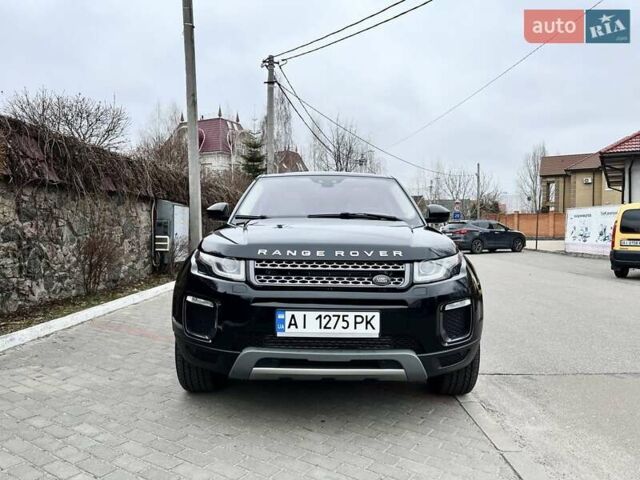 Чорний Ленд Ровер Рендж Ровер Евок, об'ємом двигуна 2 л та пробігом 134 тис. км за 20900 $, фото 1 на Automoto.ua