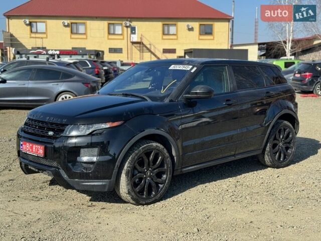 Черный Ленд Ровер Рендж Ровер Эвок, объемом двигателя 2 л и пробегом 164 тыс. км за 12300 $, фото 2 на Automoto.ua