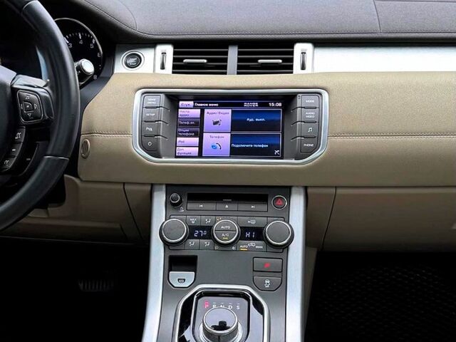 Чорний Ленд Ровер Рендж Ровер Евок, об'ємом двигуна 2 л та пробігом 117 тис. км за 17500 $, фото 7 на Automoto.ua