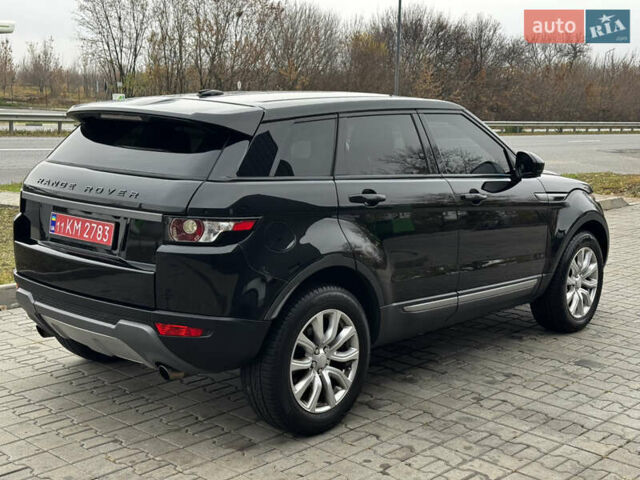 Черный Ленд Ровер Рендж Ровер Эвок, объемом двигателя 2 л и пробегом 184 тыс. км за 15500 $, фото 3 на Automoto.ua
