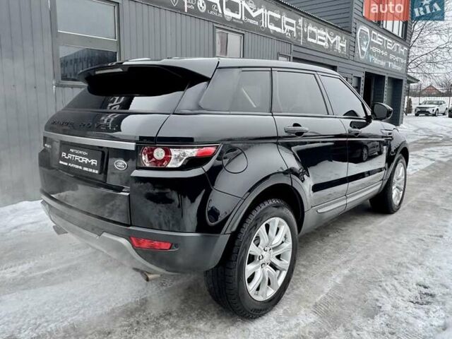 Черный Ленд Ровер Рендж Ровер Эвок, объемом двигателя 2 л и пробегом 143 тыс. км за 18900 $, фото 6 на Automoto.ua