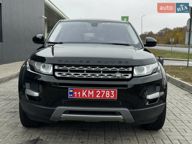 Черный Ленд Ровер Рендж Ровер Эвок, объемом двигателя 2 л и пробегом 184 тыс. км за 15500 $, фото 1 на Automoto.ua